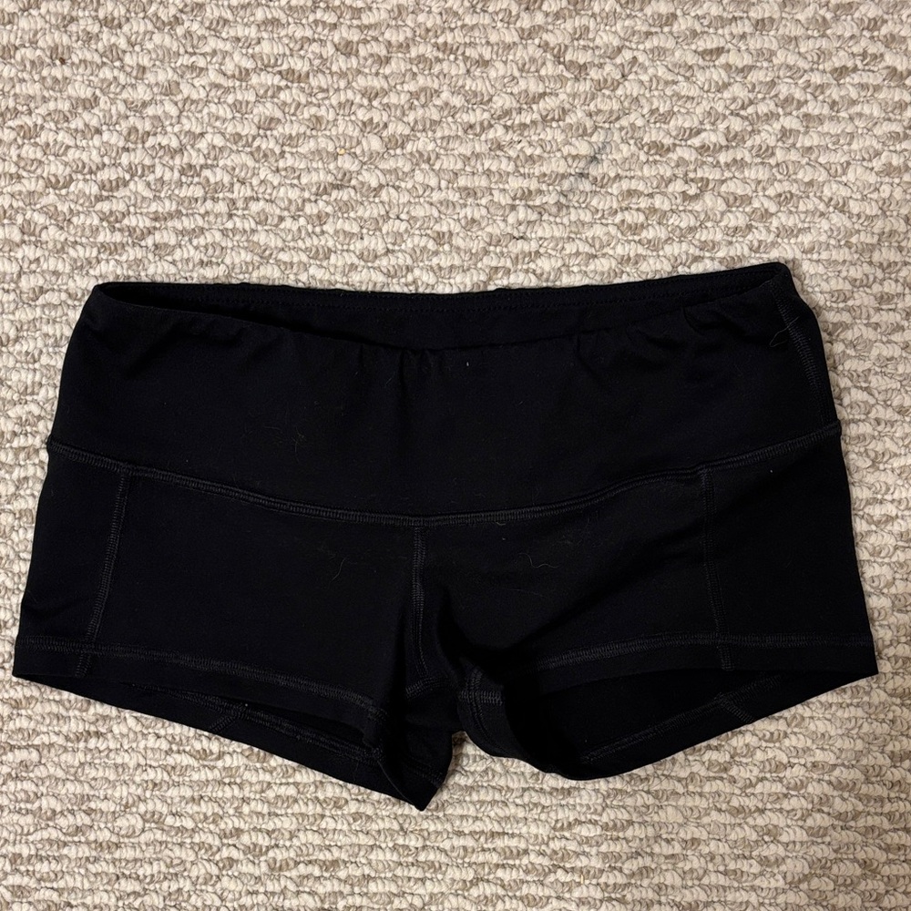 Fleo Black Athletic Women's Shorts